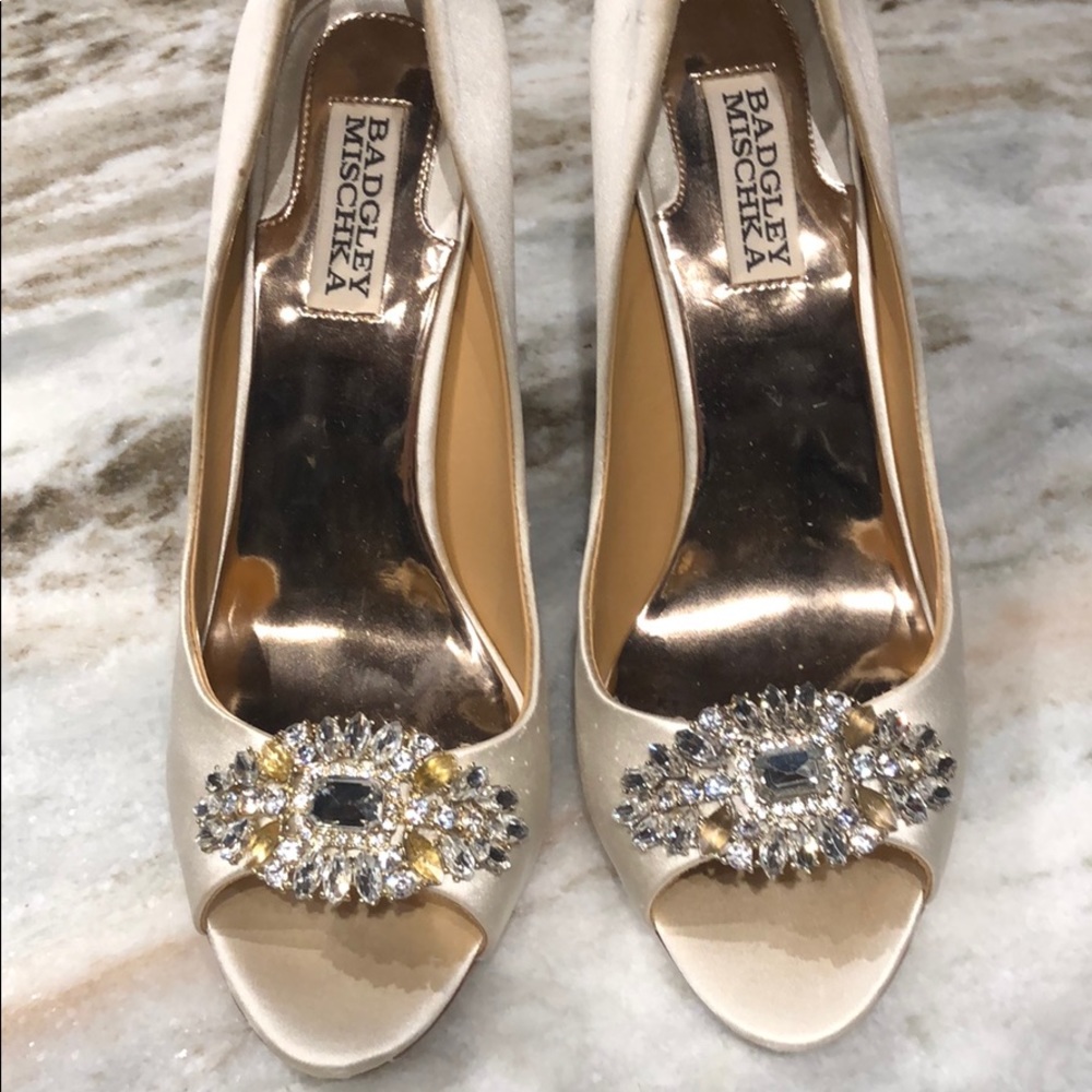 Badgley Mischka - Ivory Lavender-II Pumps